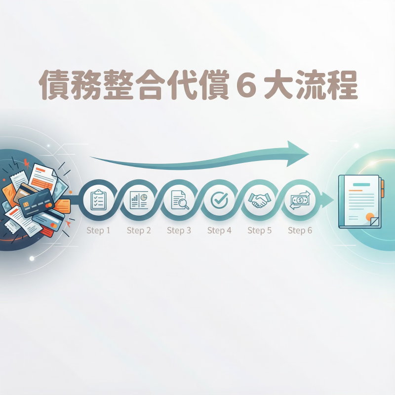 債務整合6大流程