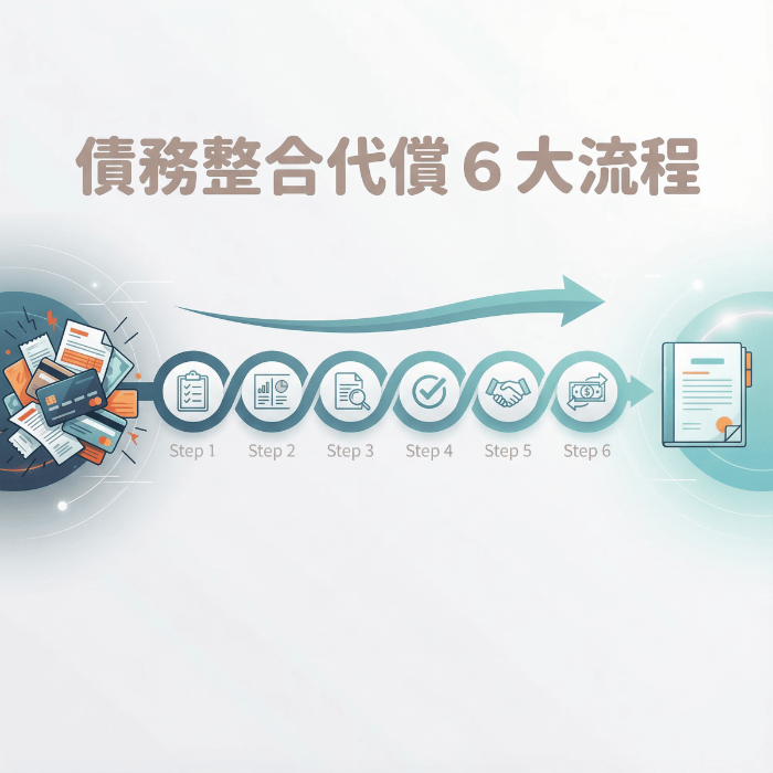 債務整合6大流程