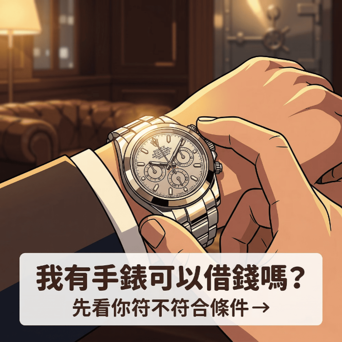 手錶借款條件