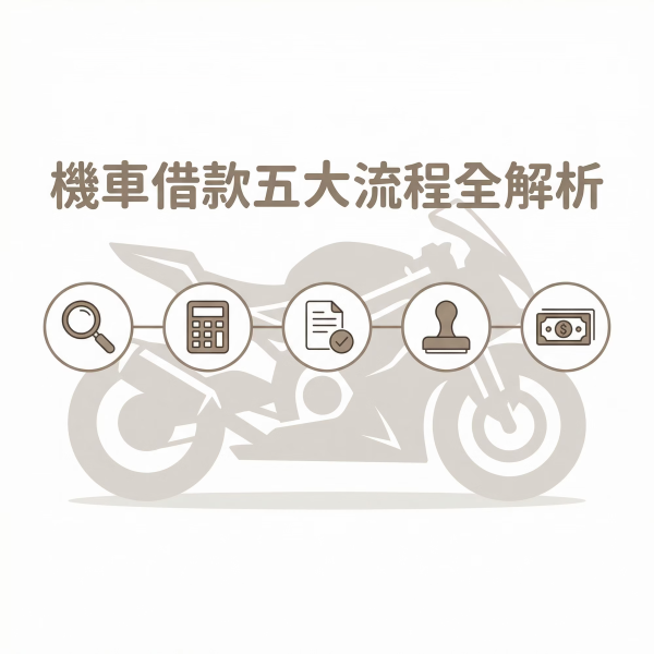 機車借款5大流程全解析