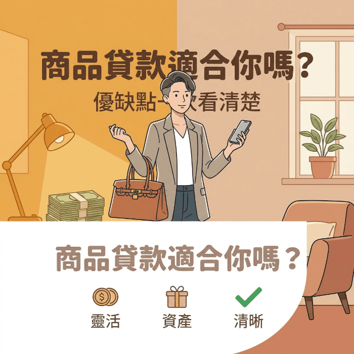 商品貸款推薦嗎?哪些人適合商品貸?優缺點分析