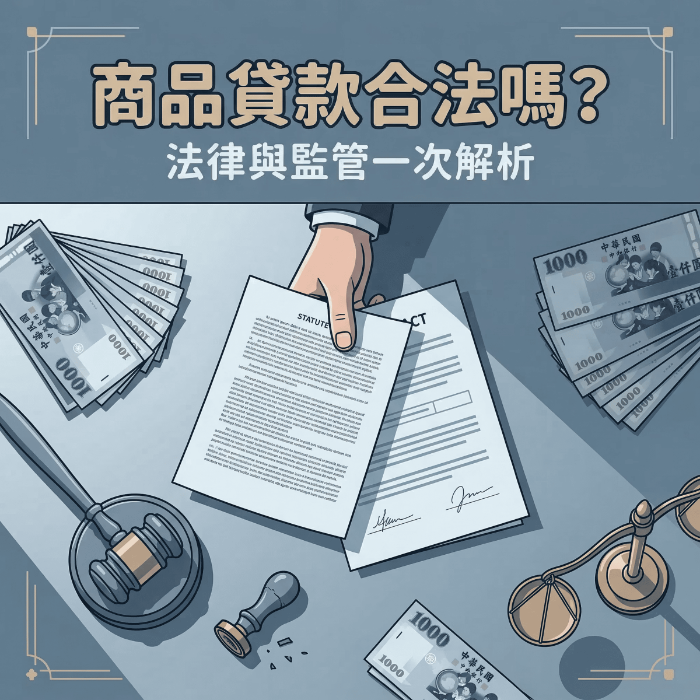 商品貸款合法嗎?法律與監管解析